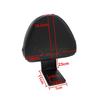 Rear Backrest Black Seat Sissy Bar Passenger Motorcycle Driver Backrest Pad For Victory High-Ball Vegas Kingpin 8 Ball Jackpot