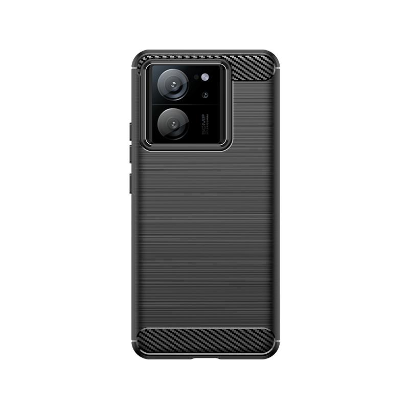 Pro Xiaomi 13T Pro Pouzdro Kryt Xiaomi Mi 13T Pro Capas Nárazník na telefon Nárazuvzdorný Kryt z měkkého TPU z uhlíkových vláken Pro Mi 13T Pro Fundas