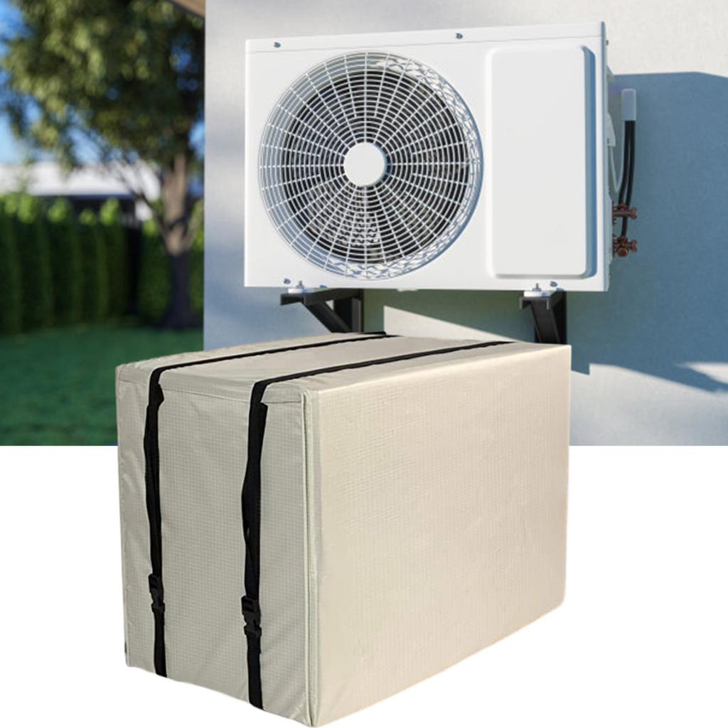 Winter Air Conditioning Cover for Outside Window Units Dust Proof Dust Shield and Waterproof