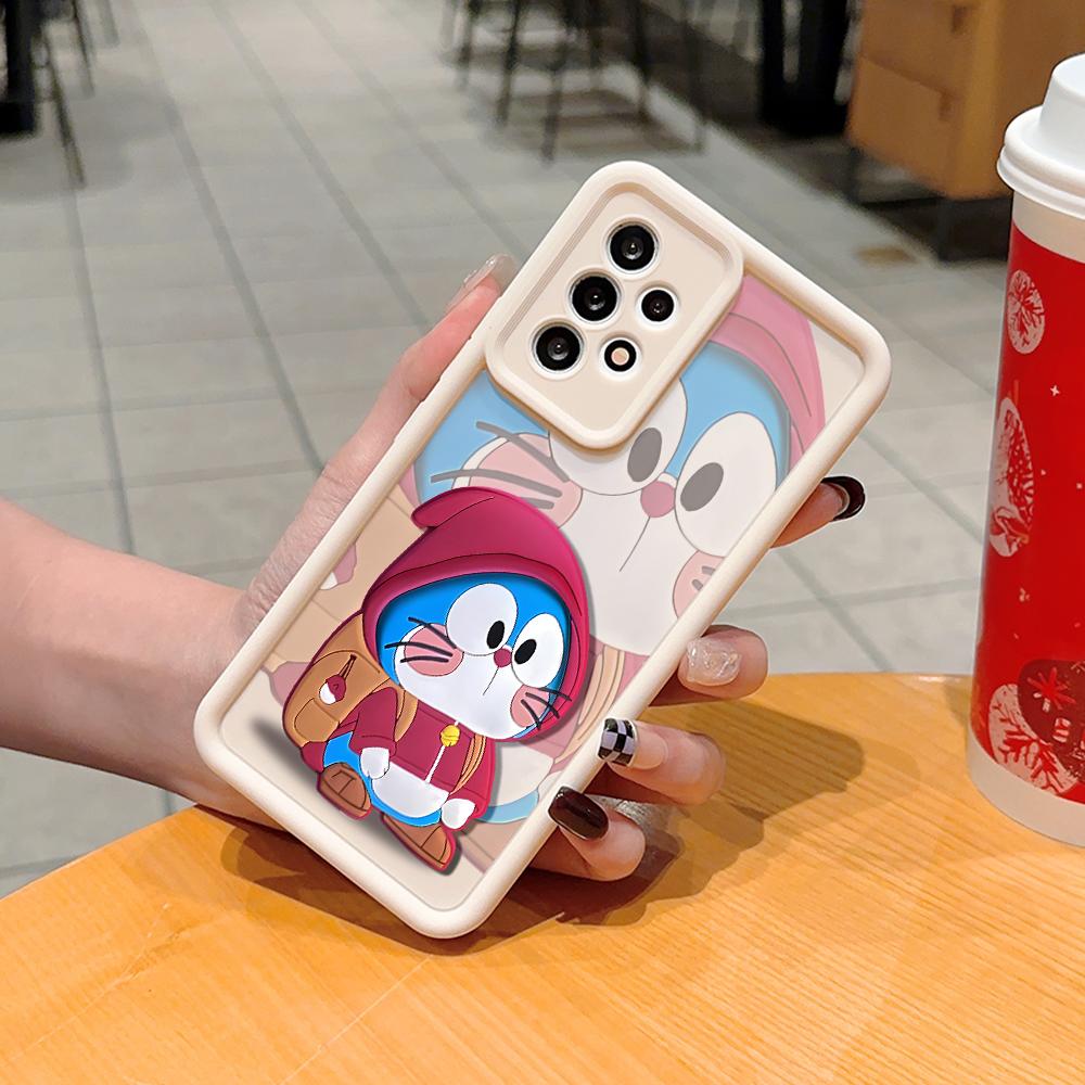 Weiche Silikon-Quadratleitern-Cartoon-Muster Vollständiger Kameraschutz Stoßfeste Hülle für OPPO Reno Realme OnePlus