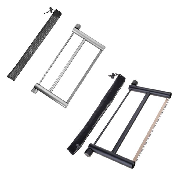 Folding Bow Saw Camping Backpacking Pruning Tree Hand Saw Folding Wood Saw