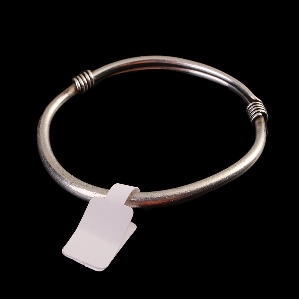 100Pcs Stickers Necklace Jewelry Sticky Ring Sticker Paper Price Labels Display Tags Hang Size
