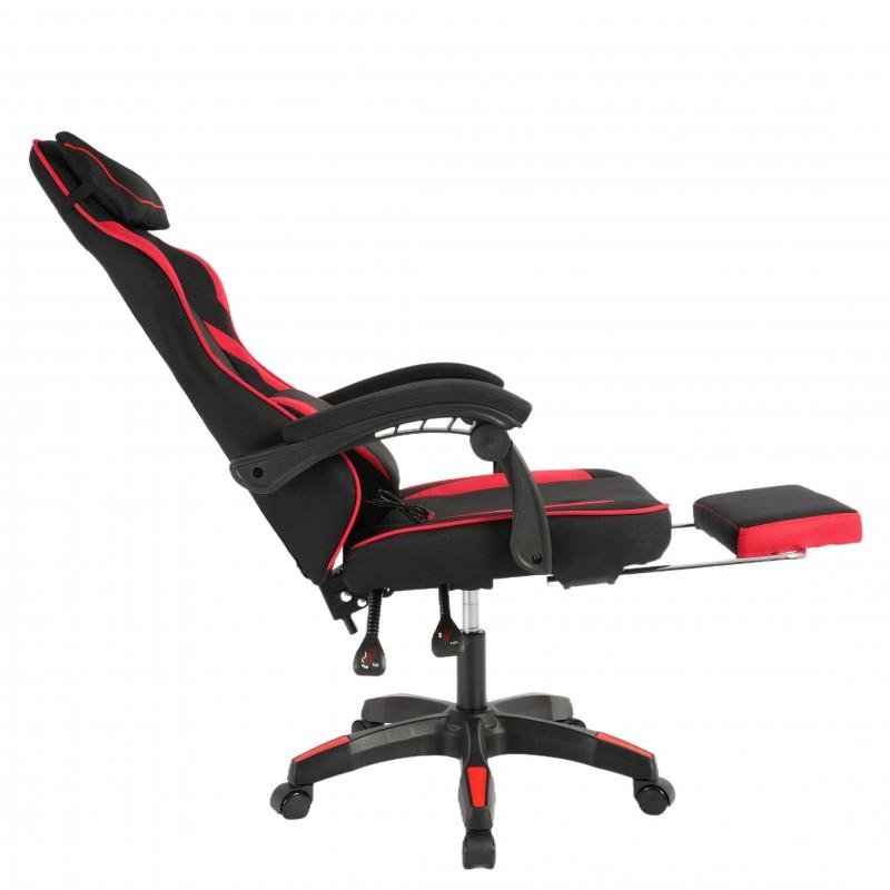 Gaming Chair Swivel Footrest Massage Cushion For Gamers Comfortable