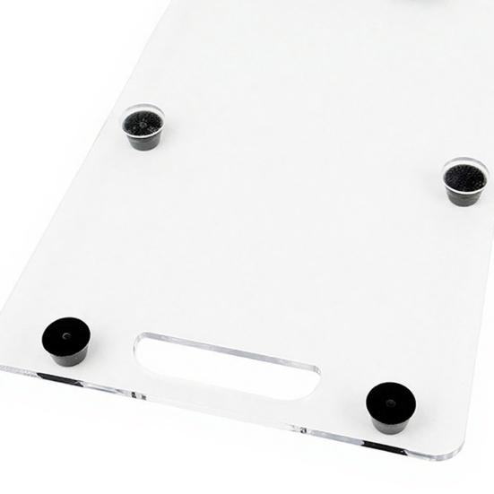 Mixer Sliding Mat for Thermomix TM7 Non-Slip Base Smooth Sliding Rollers Stable Support And Shockproof Protection Easy to Move Practical Kitchen