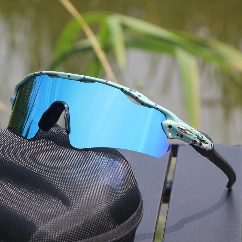 Cross-Border E-commerce TR90 Colorful Cycling Sunglasses for Outdoor Sports, Prescription-Compatible.