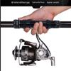 Retractable All-Metal Fishing Rod Seat with Self-Locking Mechanism