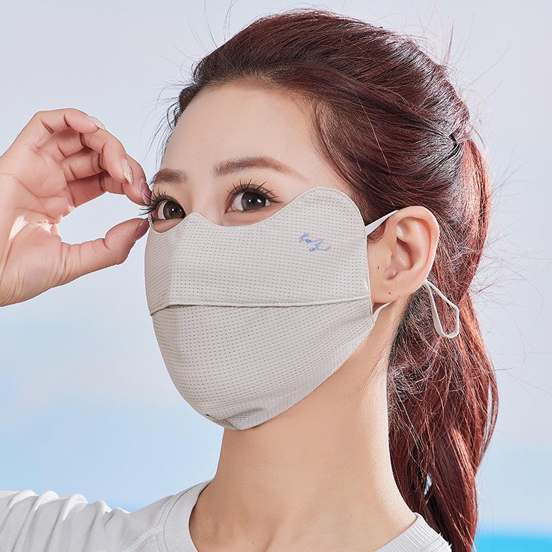 Spring/Summer Face-Slimming Sun Protection Mask: Breathable, Lightweight, Outdoor Eye Corner Shield