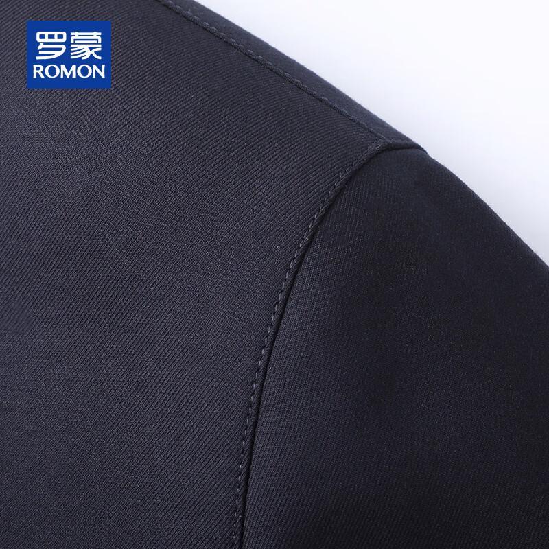 ROMON Men's Luxury Wool & Silk Blend Executive Jacket