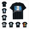 ZX More Design Guatemala Guatemalan Flag Pride Chapin Chapina Vintage TShirt For Men Women T Shirt Hip Hop Tops Cotton Tees