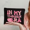 A My Teacher's Cosmetic Bag.- Multifunctional Zipper Pouch, Jewelry Storage Bag, Perfect Travel Zipper Small Storage Bag.