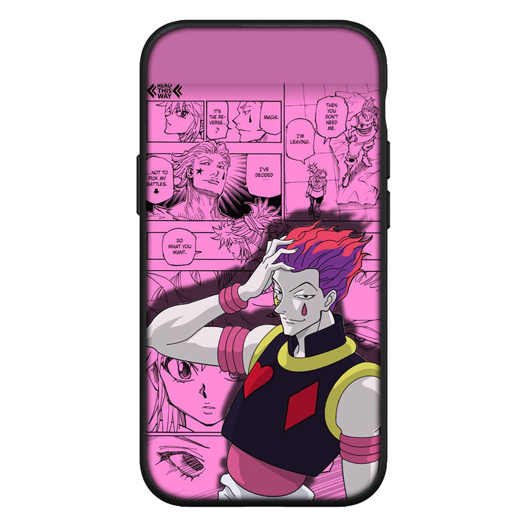 For Samsung Galaxy S24 S23 iPhone 15 14 Xiaomi Redmi Note 13 12 11 8 Plus 10 9 Pro Max X XR Phone Case Killua Hunter X Hunter Gon Freecss OPPO Huawei