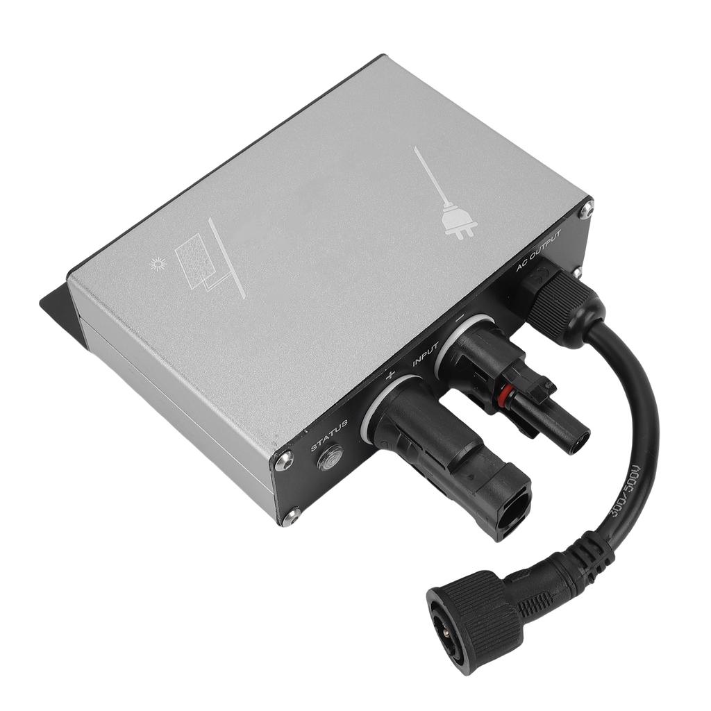 Solar Netzgekoppelter Mikrowechselrichter Aluminiumlegierung IP45 Wasserdicht PV Netzgekoppelter Wechselrichter für Erzeugungssystem