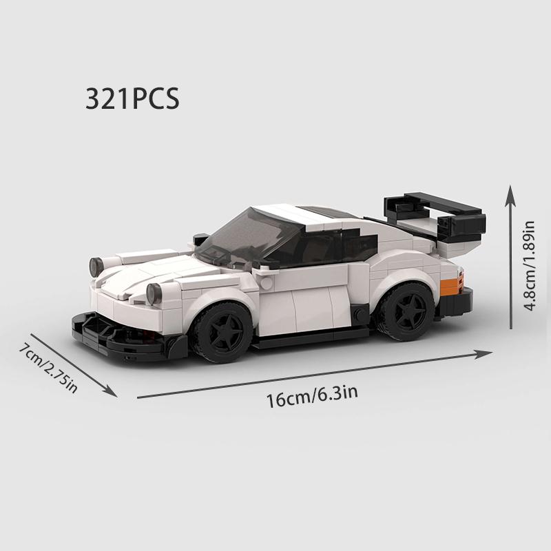 Moc Speed Race Cars City Rally Sports Racing Vehicle F1 Model Building Blocks Garage Bricks Supercar Christmas Gift  Kids Toy