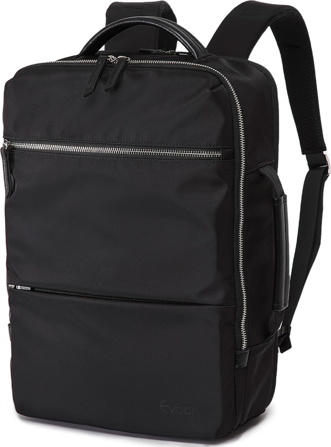 

Рюкзак Emma для Легкий при Важить менше ніж Може вмістити 18 л [Evoon] Мульти-ділові жінки, 1 кг, 15,6-дюймовий ПК, (Чорний) чорний