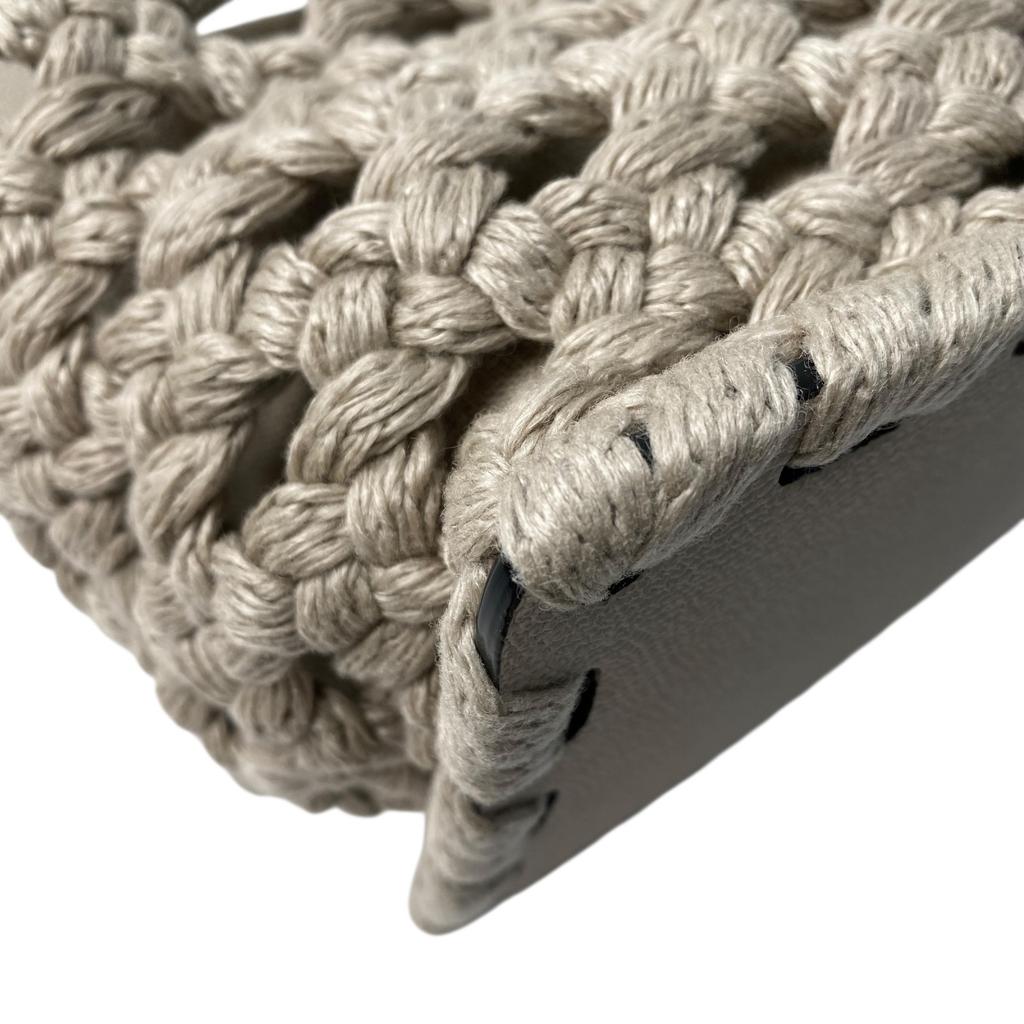 Gebrauchte Valextra Umhängetasche Gurege Canvas/Leder Damen