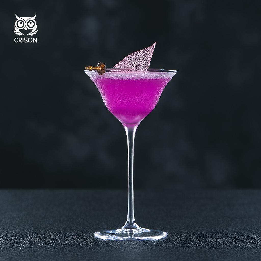 CT2201 CRISON Japanese Cocktail Glass Professional Bar Martini Cup Glassware Drinkware Wedding Party Wine Glasses 130ml