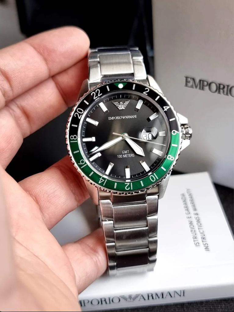 HERRENUHR EMPORIO ARMANI AR11589 - Diver GMT (zi112a)