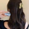 Elegant Gold Metal Shell Hair Claw Clip For Long Hair Women Practical And Stylish Hair Accesories Party Hairpin Headwear