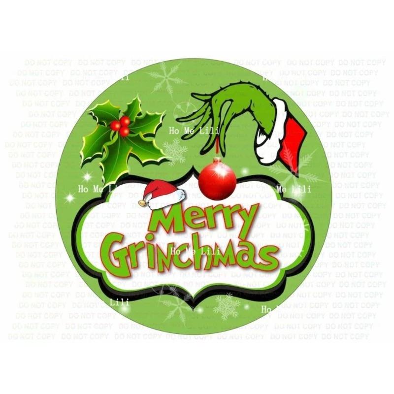 2D Flat Hanging Decorative Metal Sign Hand Painted Art