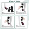 Wear-Resistant Paw Protectors Anti Drop Drops Foot Brace Corrective Dog Shoes  Indoor Use