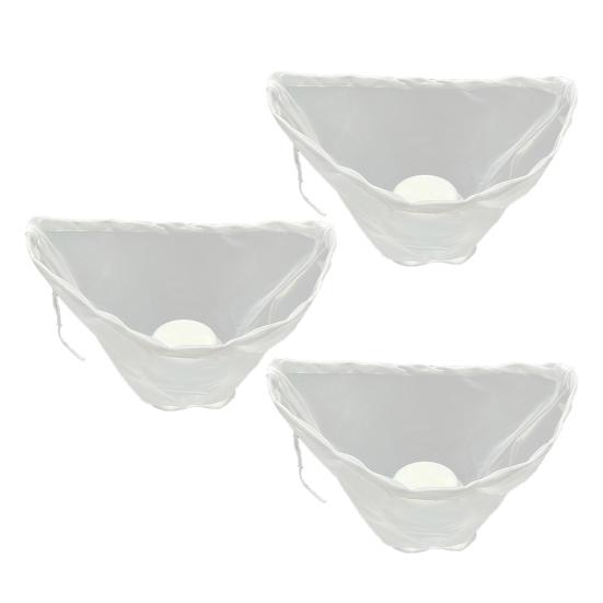 3Pcs Nut Milk Bag for Straining Reusable Cheesecloth Bags Fine Mesh Filter Bags for Cooking Baking Juicing Cheese Making Soy Milk Kitchen Essential