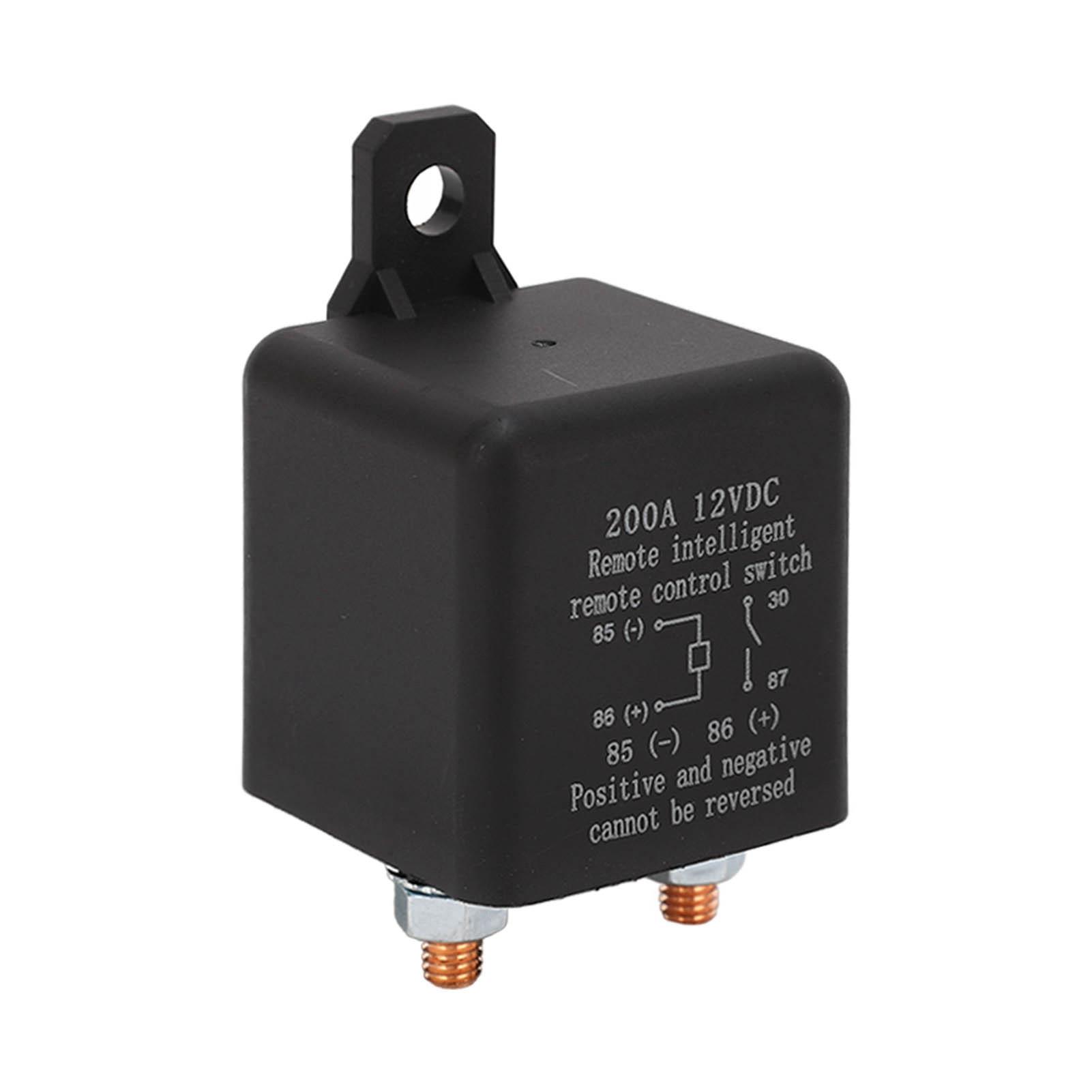 

Дистанционный выключатель аккумулятора 12 В 200 А автомобильный беспроводной выключатель питания двойной автоматический изолятор