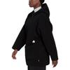 Adidas Jackets Women's Black Hooded Moderate Straight Fit HM2841