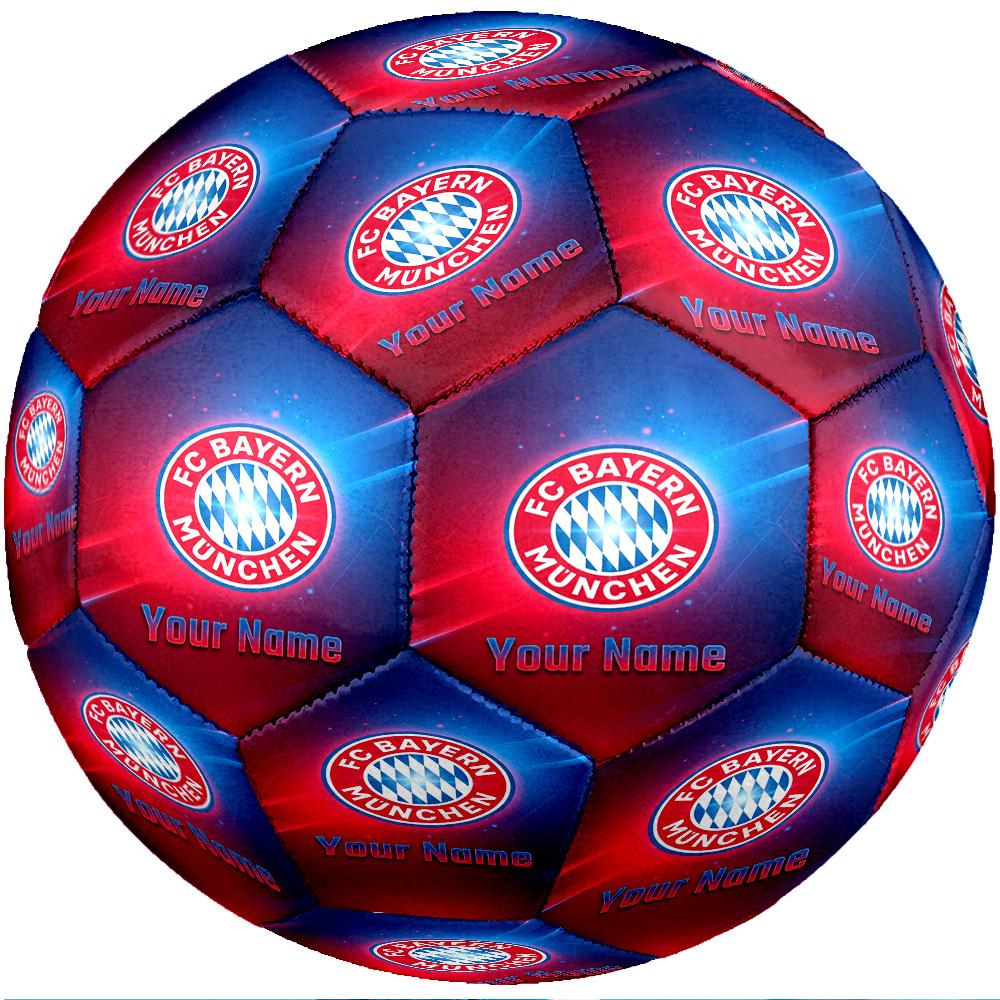 Bayern Munich Fashion Size 5 Football Wearproof Non‑Slip Soccer Ball For Sports Training Entertainment Use