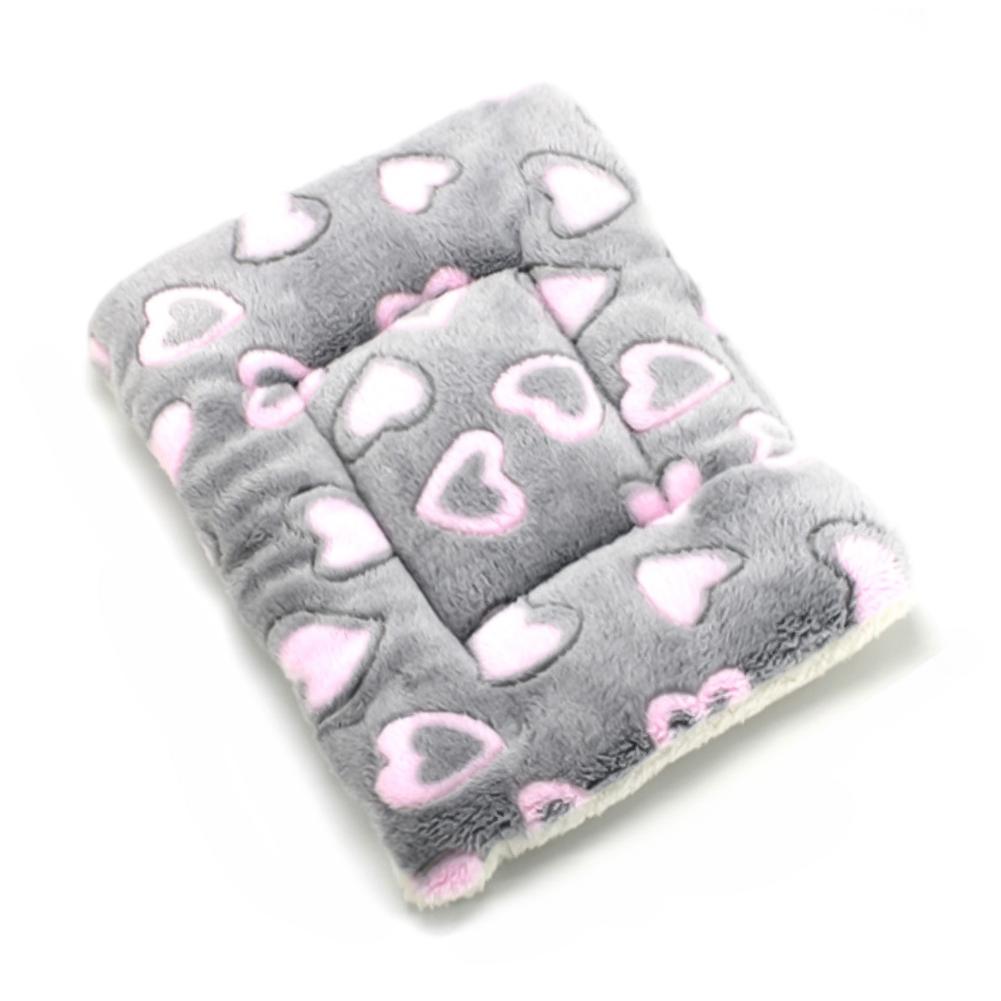 Flannel Pet Mat Dog Bed Cat Bed Thicken Sleeping Mat Dog Blanket Mat For Puppy Kitten Pet Dog Bed for Small Large Dogs Pet Rug