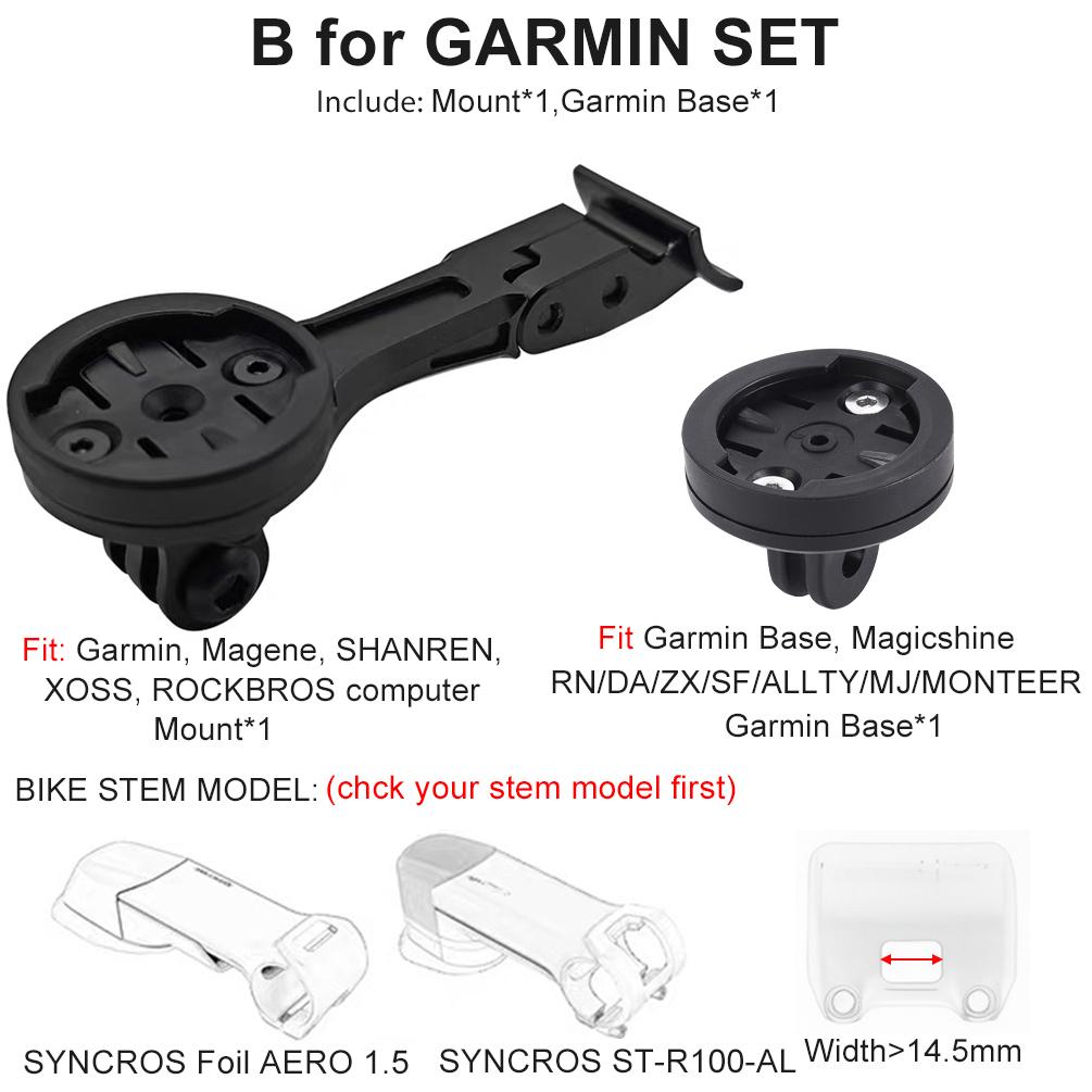 TWTOPSE Bicycle Computer Mount Rack For SCOTT SYNCROS ADDICT RR IC FOIL AERO Bike Holder For Garmin GOPRO Light Speedometer