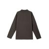 Nike Tech Fleece Reimagined Solid Loose Long Sleeve Polo Shirt Men tops Baroque-Brown FZ7571-237