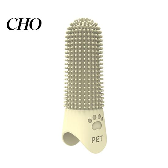 Finger Toothbrush for Pets Pet Silicone Soft Bristles Dog Cover Teeth Cleaner Dogs Cats Puppies Rabbits Gently Removes Plaque
