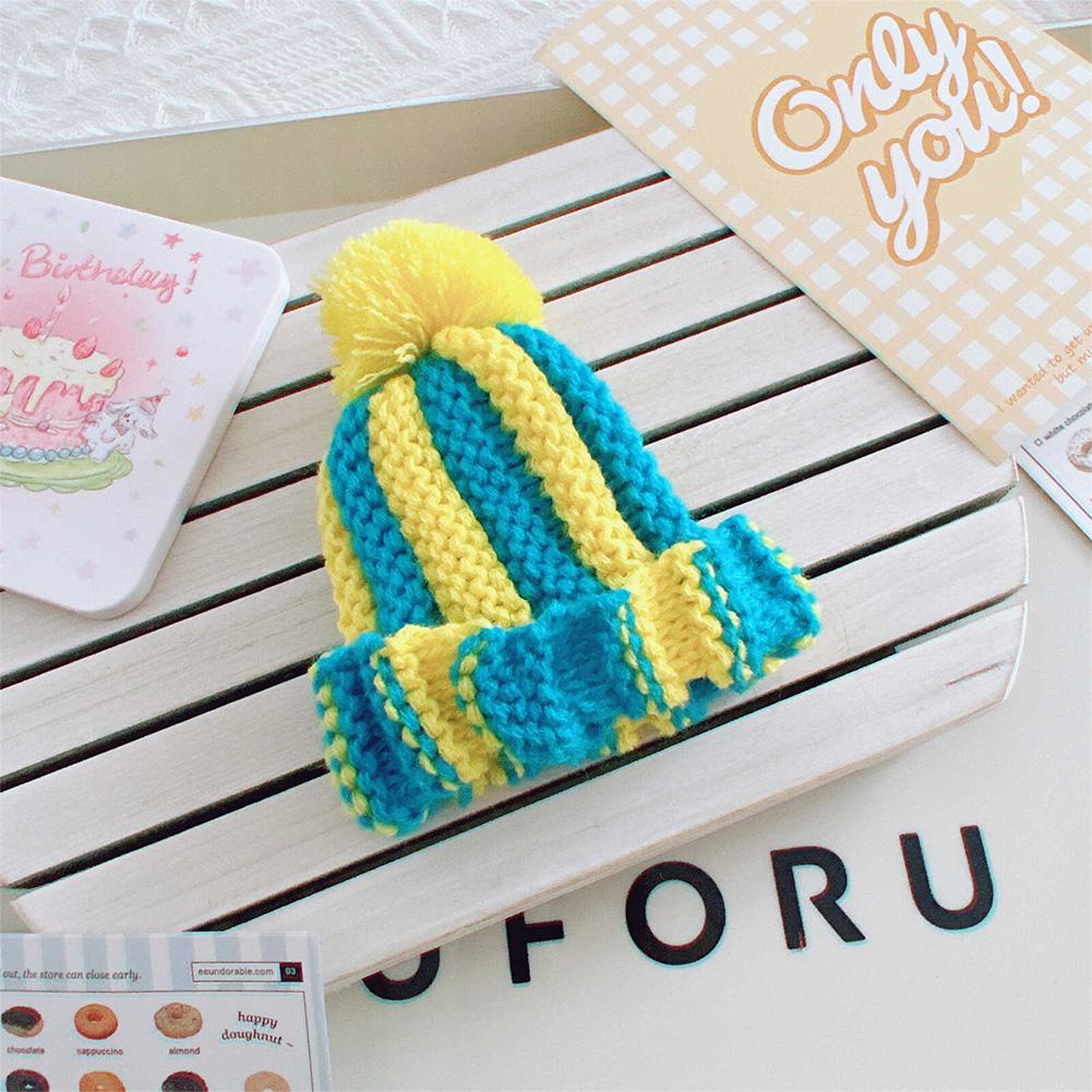 Lalka Wełniana Czapka dla 15cm Labubu Czapka Kawaii Śliczne Akcesoria dla Lalki Zabawki dla Dzieci Dziewczynek