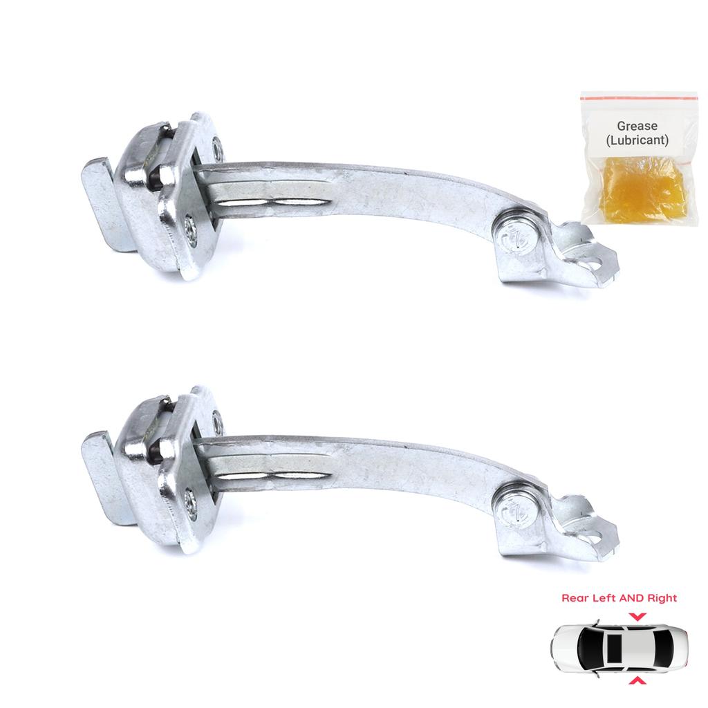EDP1333-1 2 Pieces Rear Door Hinge Stop Check Strap Limiter for Citroen C1 Peugeot 107 Toyota Aygo 2005-2014 5-Door HB 9181J6