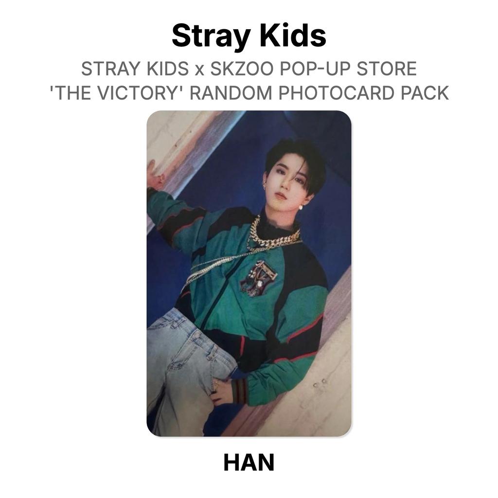 Stray Kids x SKZOO POP-UP STORE 'THE VICTORY' RANDOM PHOTOCARD PACK Official Photocard