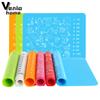 Food Silicone Waterproof Placemat Cartoon Heat Resistant Bady Kids Mat Tableware Alphabet Training Pad For Kitchen Coaster Mats