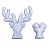 Christmas Elk Silicone Molds Ornament Candle Molds Deer Resins Molds Decorations