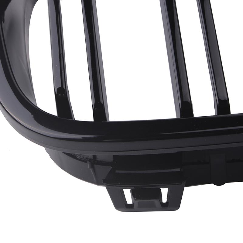 Rhyming Racing Kidney Grille Double Slat Sport Grill For BMW Pre-LCI F20 F21 1 Series 2012-2014,Car Accessories Replacement