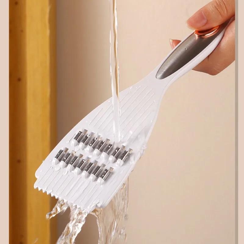 Multi-Functional Vegetable Slicer & Sharpener - Manual Food Cutter for Potatoes, Carrots,Fruits - Durable Plastic Kitchen Gadget