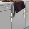 2pcs Modern Cabinet Handles Simple Drawer and Cabinet Drawer Knobs  Wardrobe Doors