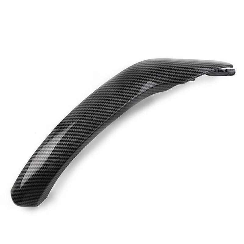 Left Inner Door Pull Handle Trim Cover Fit for BMW X3 X4 F25 F26 2010 2011 2012 2013 2014 2015 2016 2017 Carbon Fiber Style