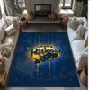 Leeds Rhinos Crystal Velvet Carpet Soft Anti?Slip Floor Mat Comfortable Home Living Room Bedroom Decor Rug