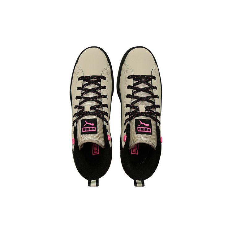 PUMA Mayze Mid Wtr Women Khaki Mid Top Platform Lifestyle Sneakers 381888-01