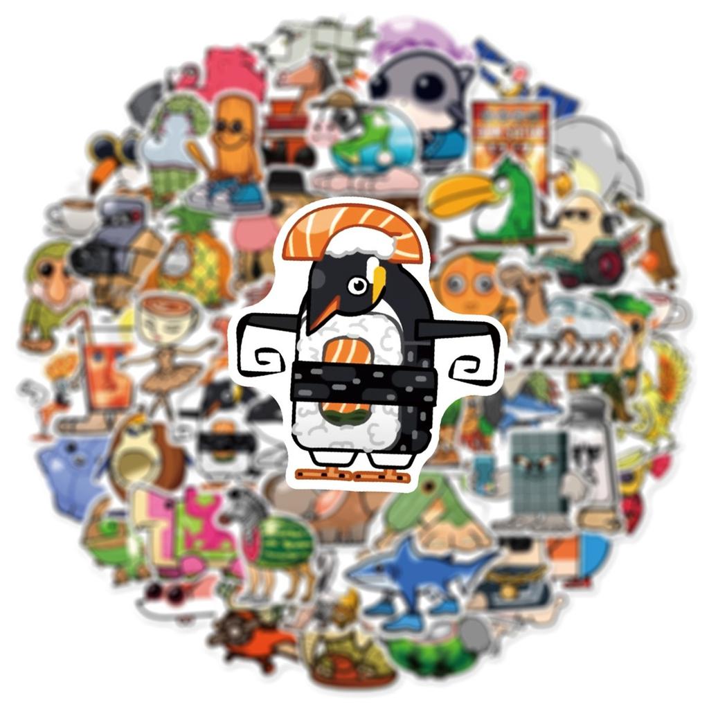 Stickers 55PCS ,Laptop Sticker Waterproof Vinyl Stickers Car Sticker Motorcycle Bicycle Luggage Decal Patches Skateboard Sticker DIY Decals