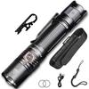 Lanterna Tática LED PD35 1700 Lúmens Alto Brilho 3400mAh Recarregável por USB Iluminação de 3400 Metros IP68 À Prova d'Água à Prova de Poeira