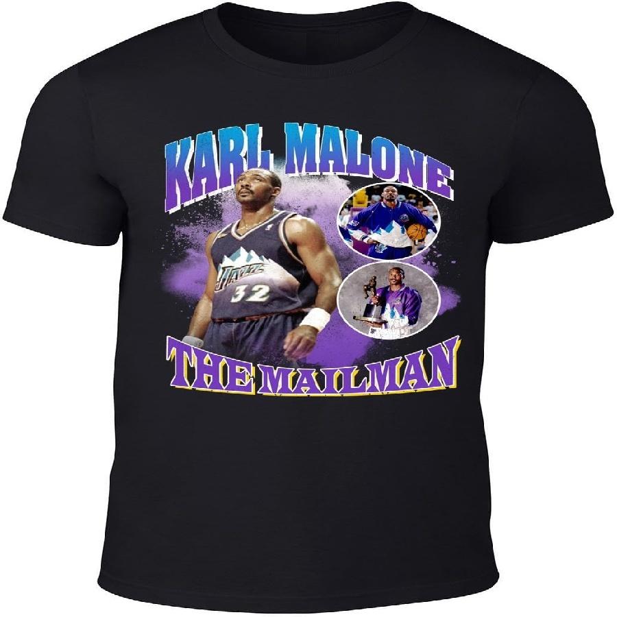 Черная футболка DeeTeeGee в стиле джазового бутлега Malone S