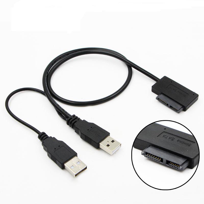 SATA to USB 2.0 Laptop Optical Drive Adapter Cable
