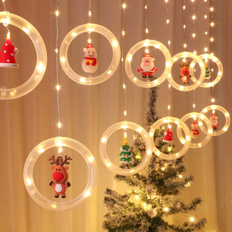 LED String Lights: Round Leather Wire, Christmas Tree Ornaments, Fairy & Icicle Lights for Festive Decor
