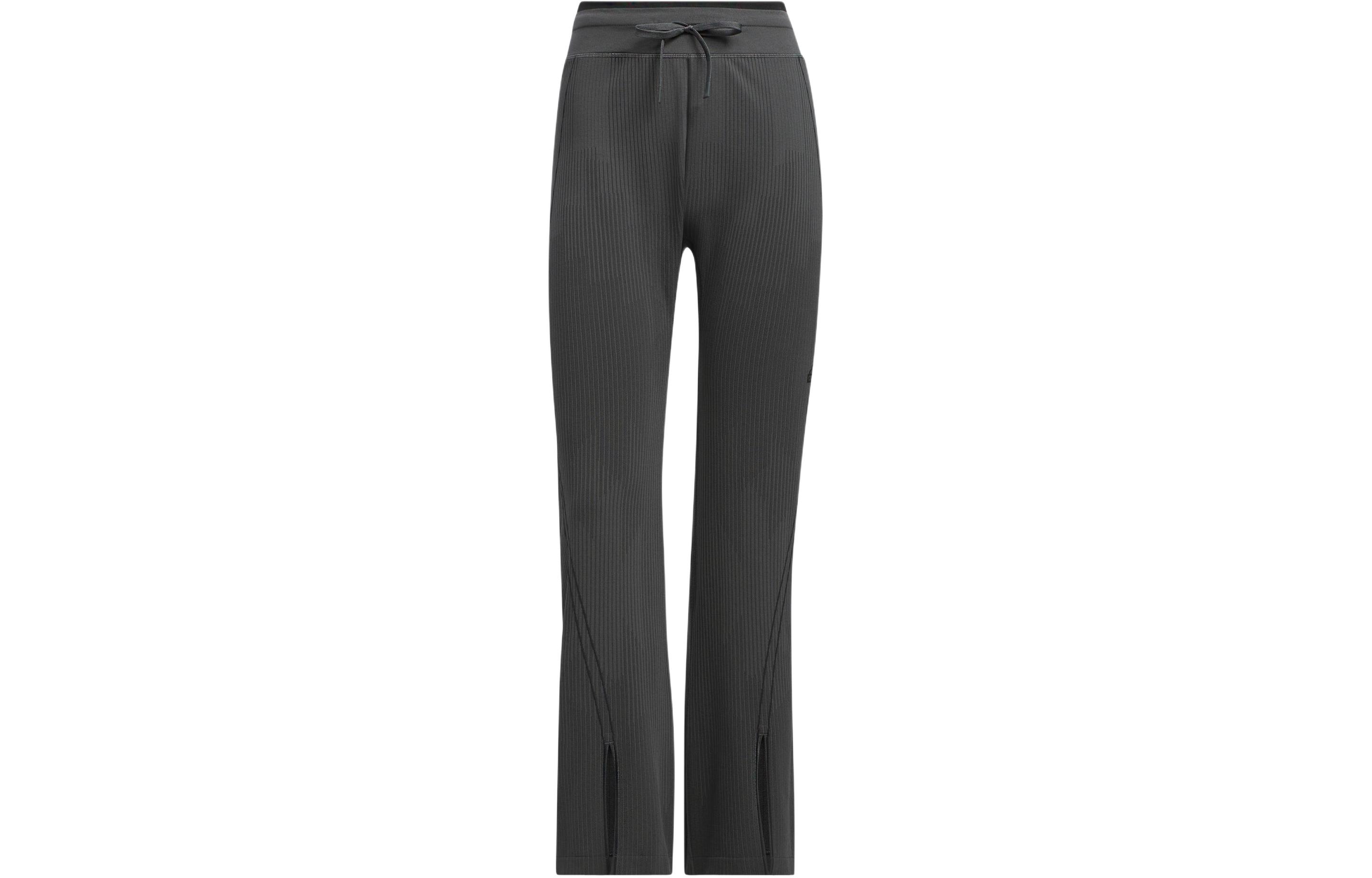 Adidas SEAMLESS FLARE JOGGERS Casual Pants Women s Dark Gray JE3963 M