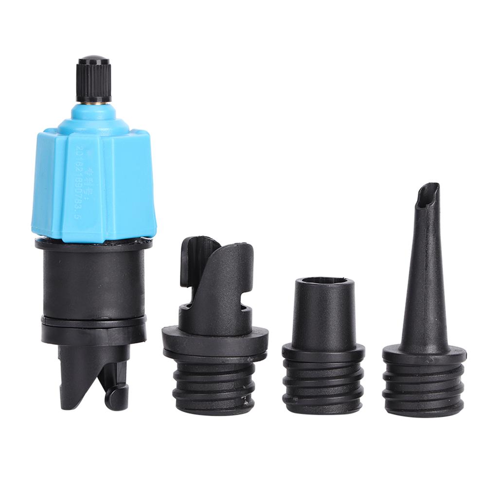 SUPs Pump Adapter Inflatable Air Valve Adaptor with 3 Air Faucet for Paddle Board Canoe Assault Boat